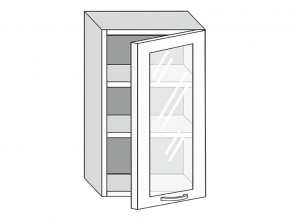 19.50.3 Шкаф настенный (h=913) на 500мм с 1-ой стекл. дверцей в Копейске - kopejsk.магазин96.com | фото
