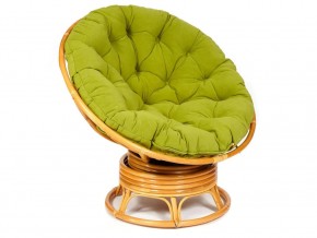 Кресло-качалка Papasan w 23/01 B с подушкой Honey, флок Олива в Копейске - kopejsk.магазин96.com | фото