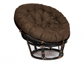 Кресло Papasan 23/01 W с подушкой Antique brown, ткань Коричневый в Копейске - kopejsk.магазин96.com | фото