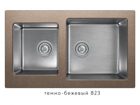 Мойка комбинированная Tolero twist TTS-840 Темно-бежевый 823 в Копейске - kopejsk.магазин96.com | фото