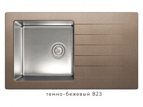 Мойка комбинированная Tolero twist TTS-860 Темно-бежевый 82 в Копейске - kopejsk.магазин96.com | фото