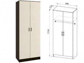 Шкаф 2 двери Ронда ШКР800.1 венге/дуб белфорт в Копейске - kopejsk.магазин96.com | фото